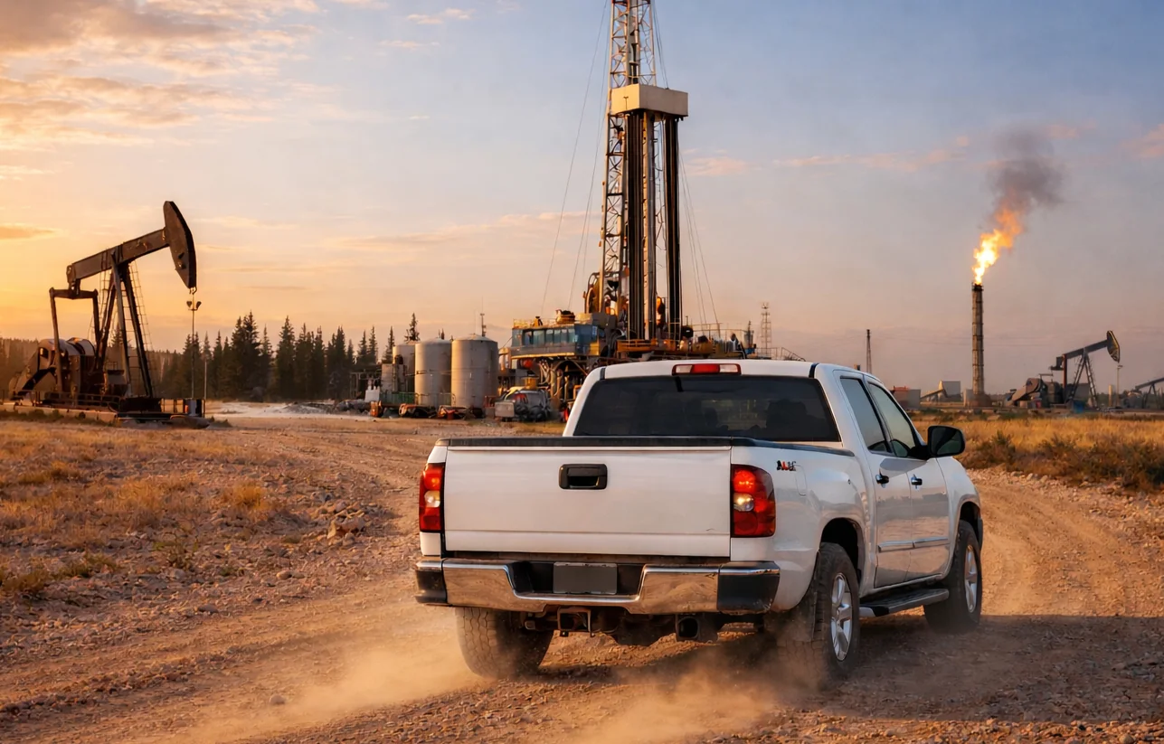 Oilfield Route background